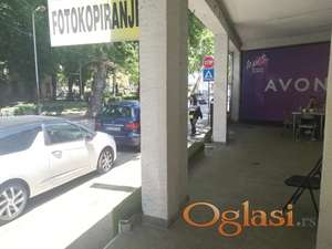 Izdajem LOKAL u Nišu 25kvm kod Pravnog fakulteta